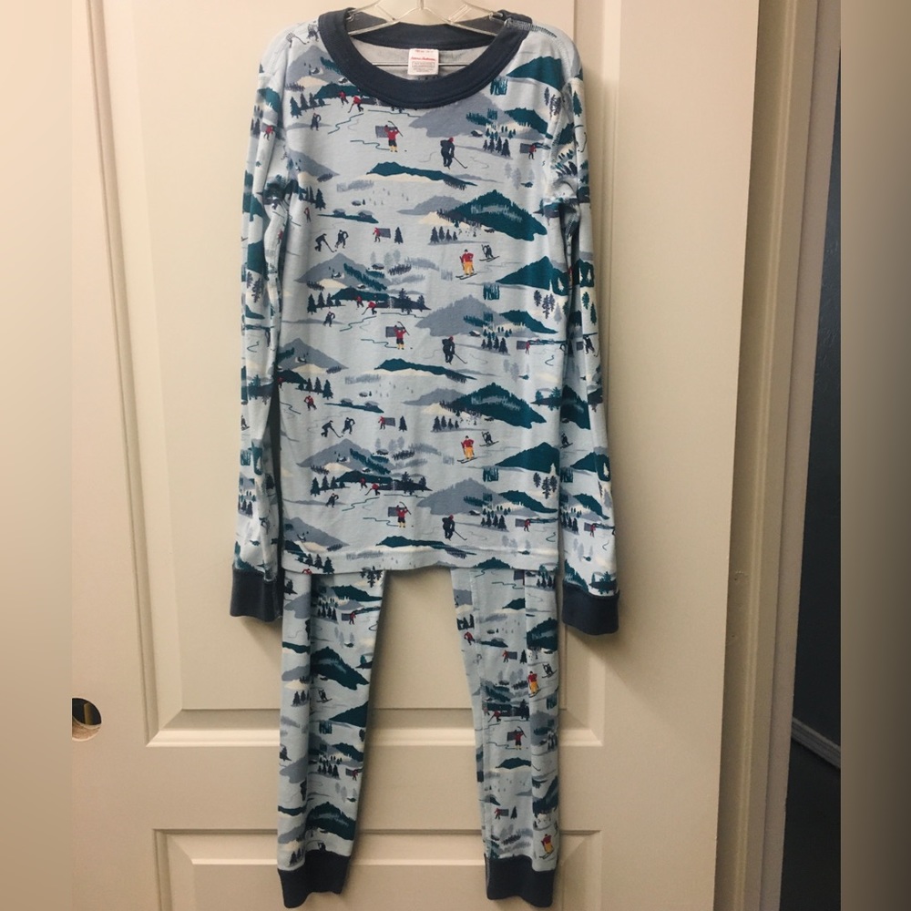 Hanna Andersson Snow Hockey Pajamas